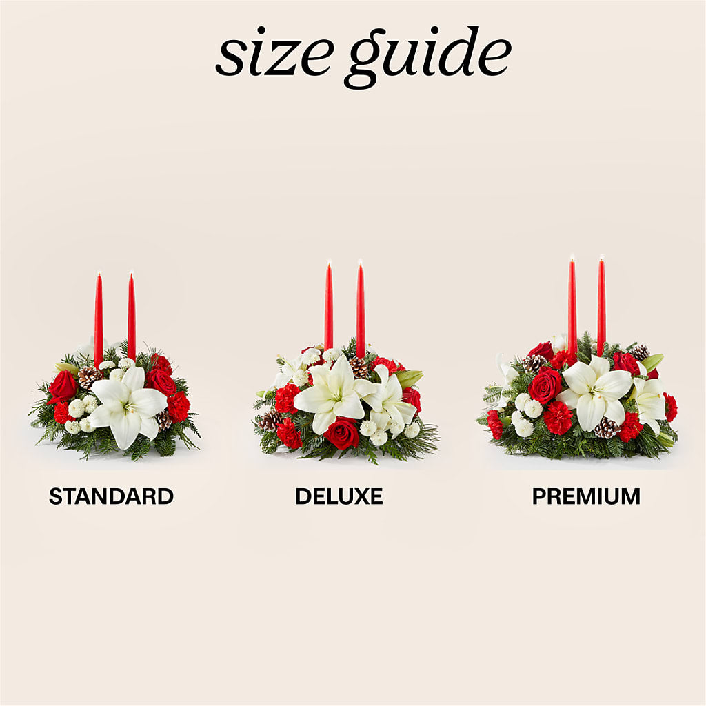 Seasonal Festivities Centerpiece – Blossom Street Florist, Lauderhill FL
