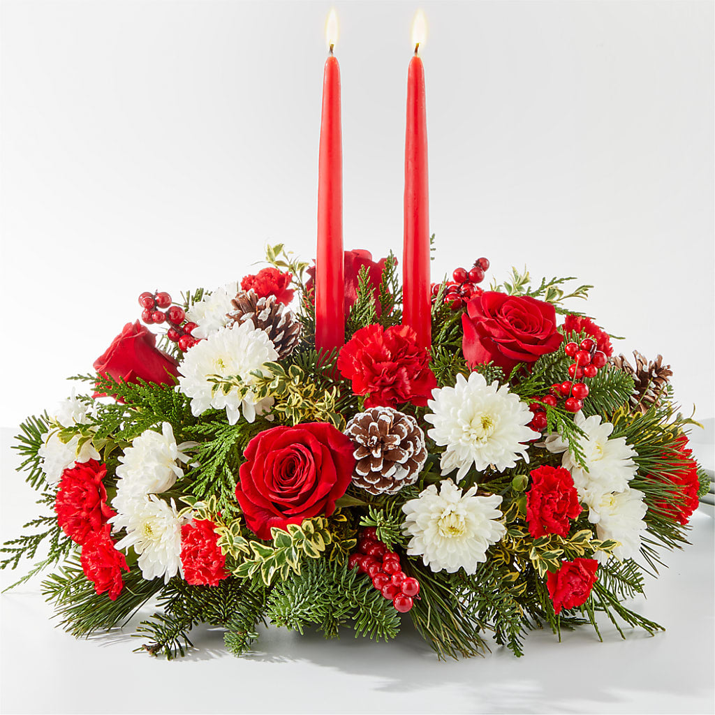 Holiday Soiree Centerpiece – Blossom Street Florist, Lauderhill FL