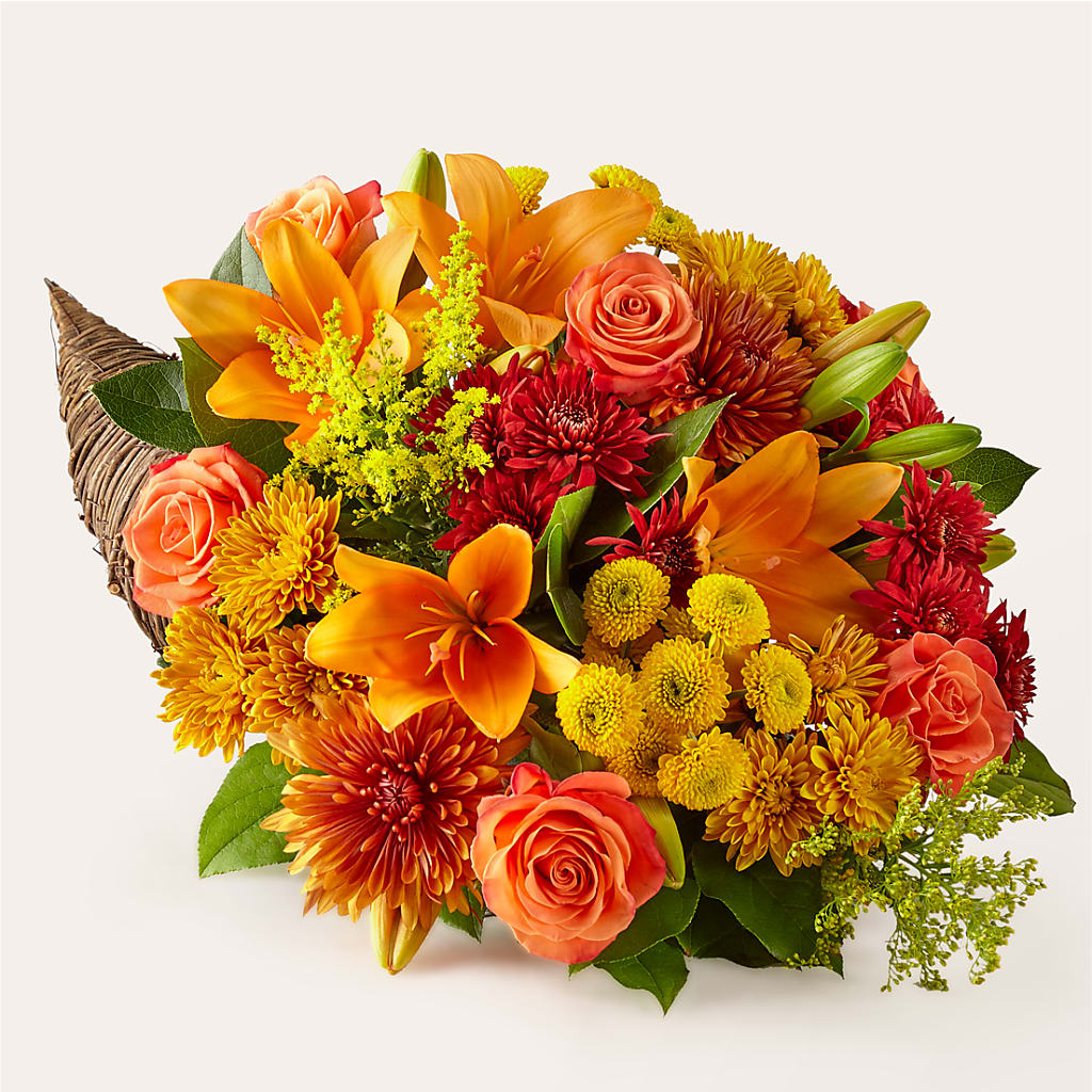 Feast of Color Cornucopia – Blossom Street Florist, Lauderhill FL