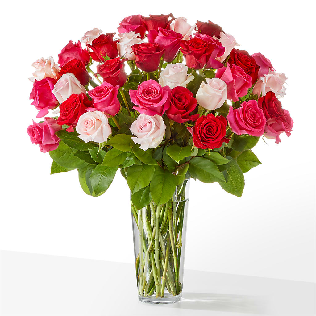 Charming Rose Bouquet – Blossom Street Florist, Lauderhill FL