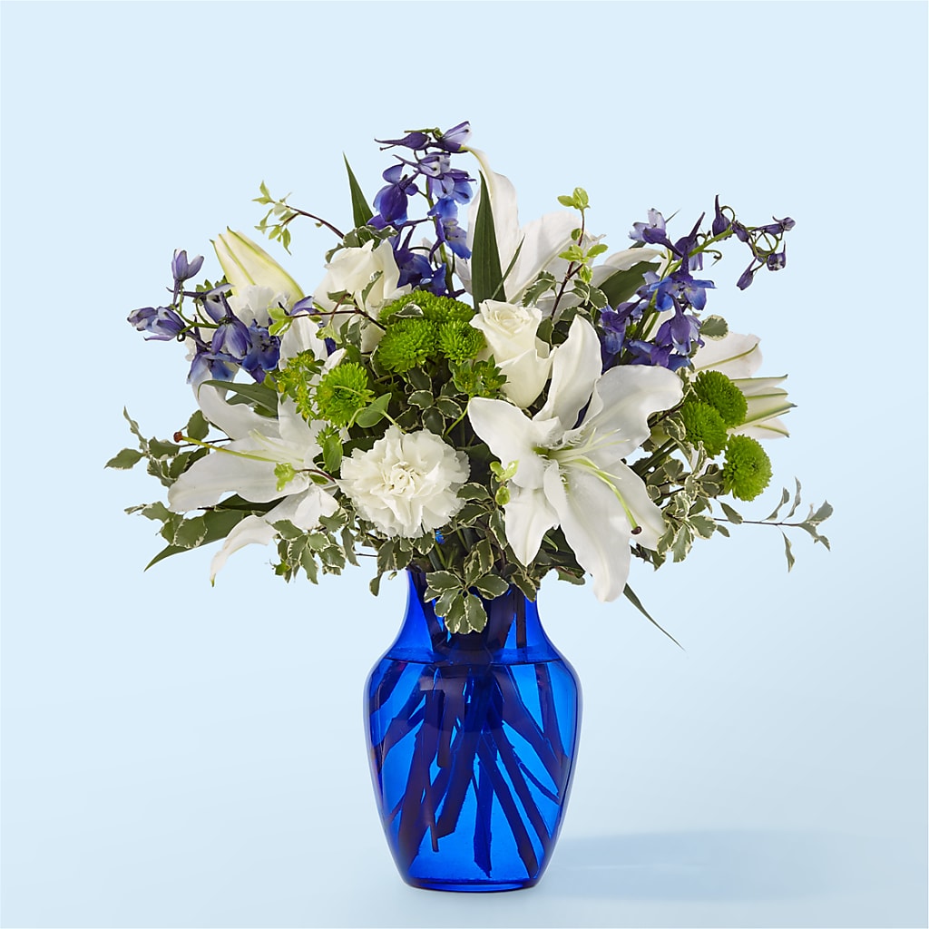 Santorini Bouquet – Blossom Street Florist, Lauderhill FL