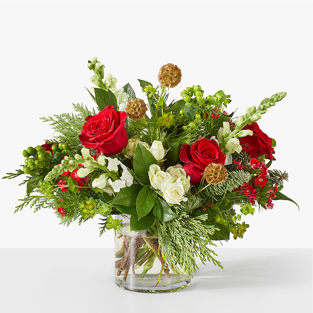 Deck the Halls Bouquet – Blossom Street Florist, Lauderhill FL