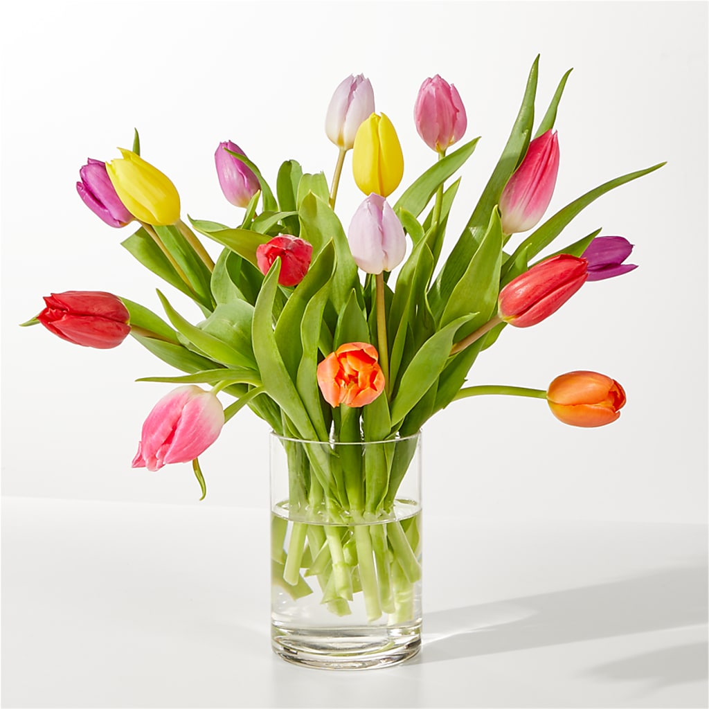 Spring's Calling Tulip Bouquet – Blossom Street Florist, Lauderhill FL