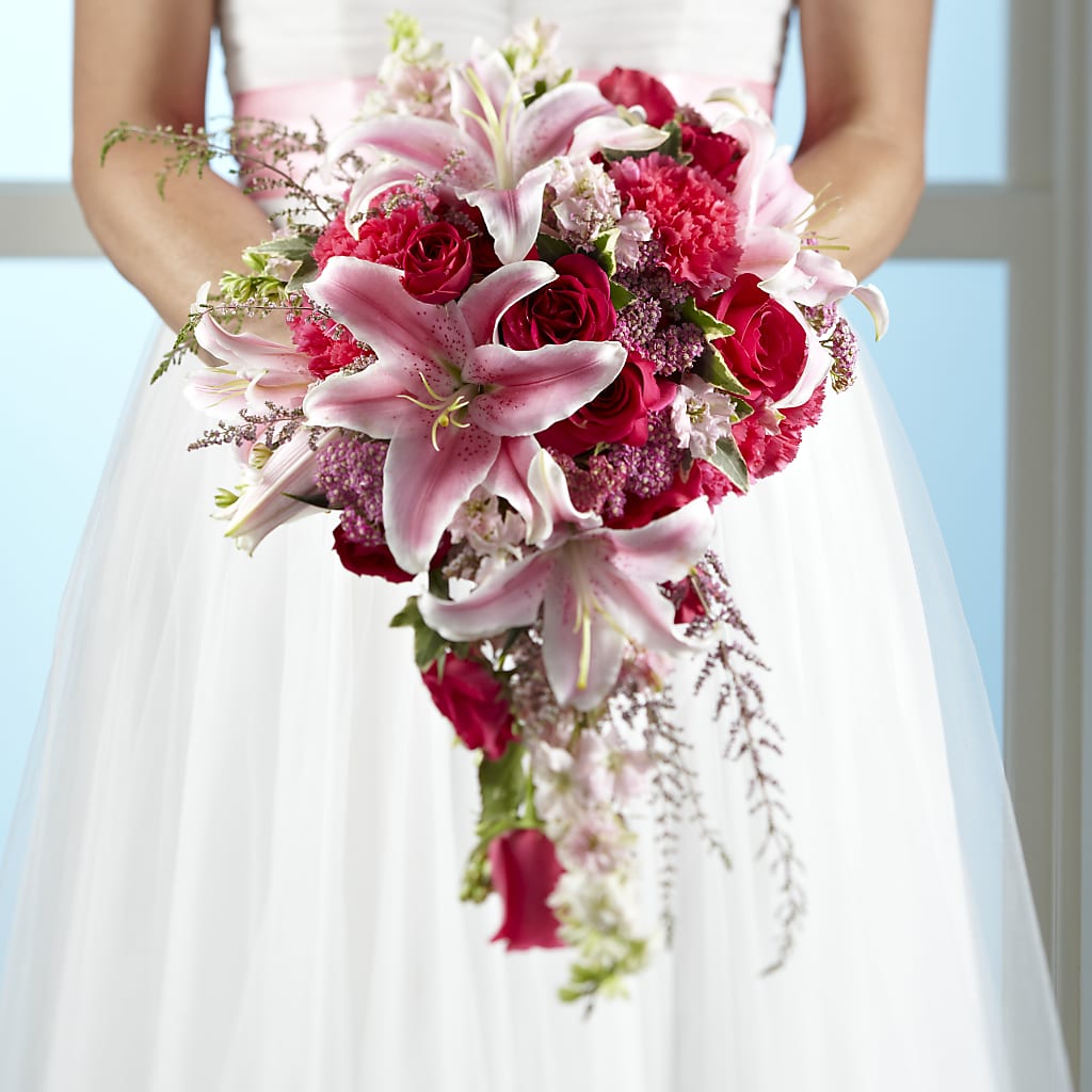 Lily & Rose Bouquet – Blossom Street Florist, Lauderhill FL