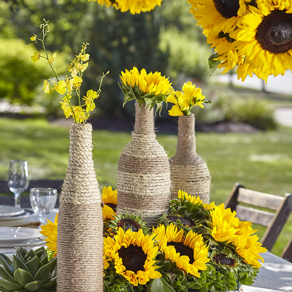 Sublime Garden Centerpiece – Blossom Street Florist, Lauderhill FL
