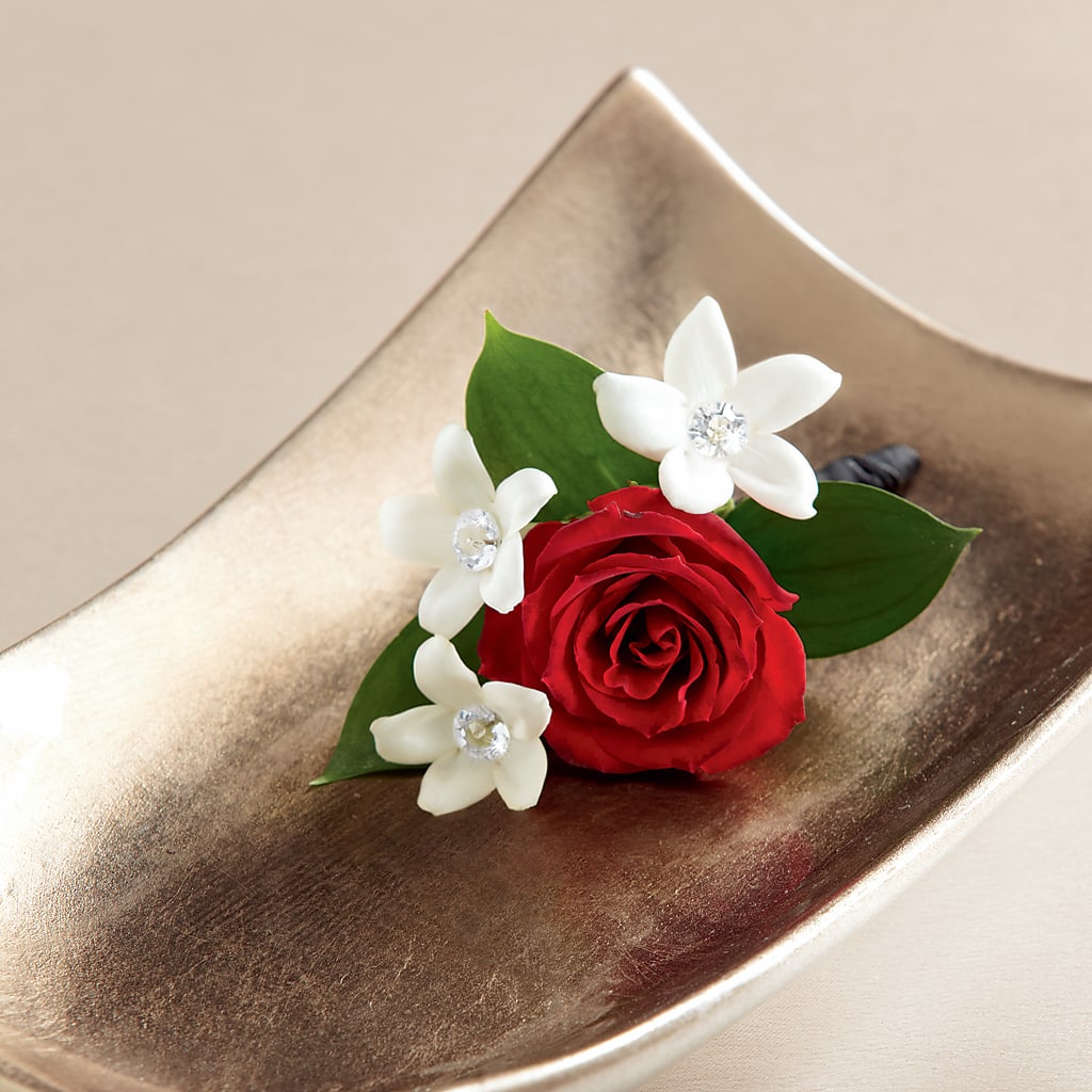 Poetry Boutonniere – Blossom Street Florist, Lauderhill FL