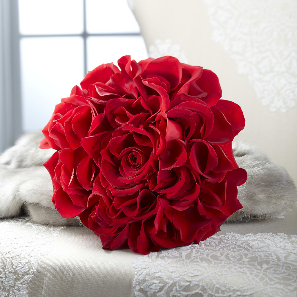 Composite Rose Bouquet – Blossom Street Florist, Lauderhill FL