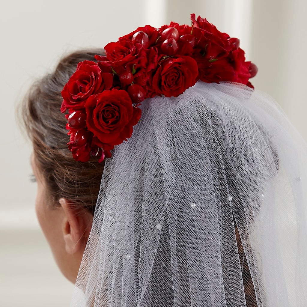 Heart's Happiness Hair Decor – Blossom Street Florist, Lauderhill FL
