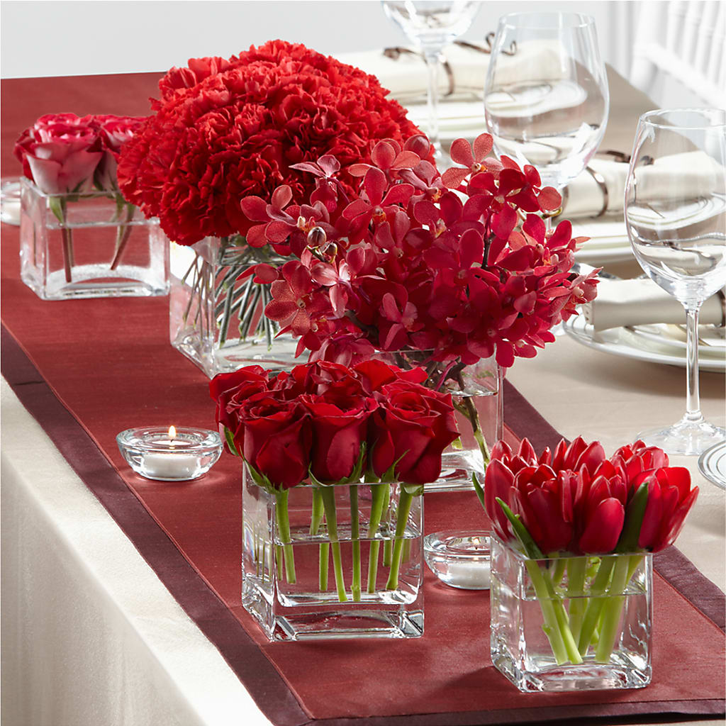 Modern Grace Centerpiece – Blossom Street Florist, Lauderhill FL