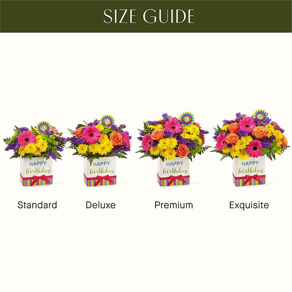 Birthday Brights Bouquet –  Blossom Street Florist, Lauderhill FL