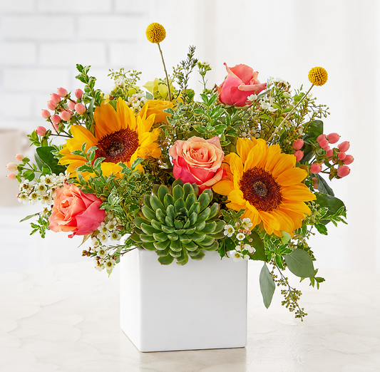 Sun-Kissed Garden™ –  Blossom Street Florist, Lauderhill FL