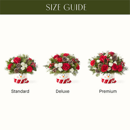 Jolly Snowman Bouquet –  Blossom Street Florist, Lauderhill FL