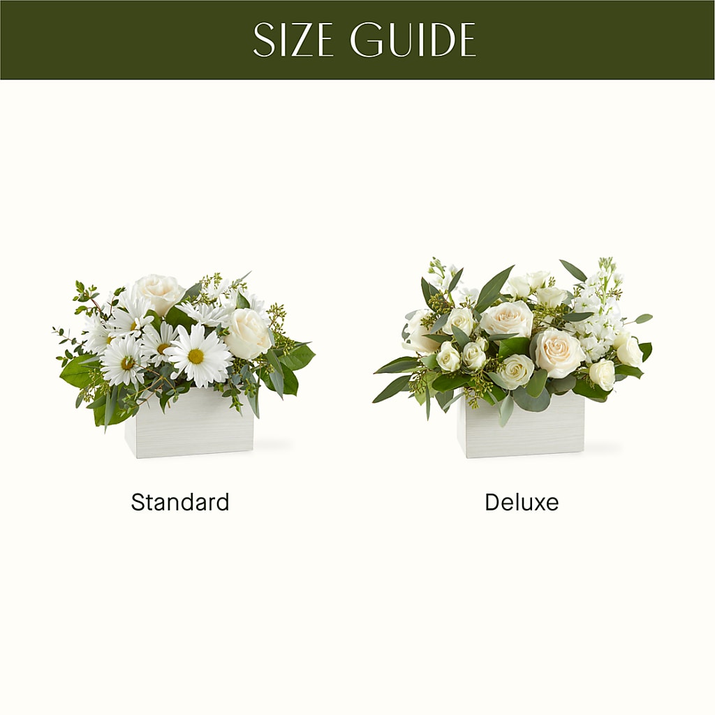 Fresh Linen Box Bouquet –  Blossom Street Florist, Lauderhill FL