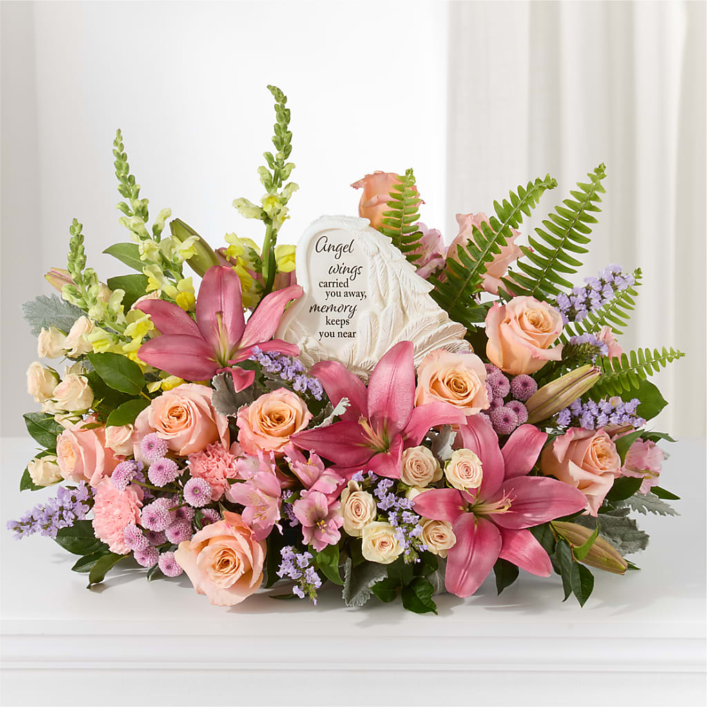 Gentle Light Arrangement –  Blossom Street Florist, Lauderhill FL