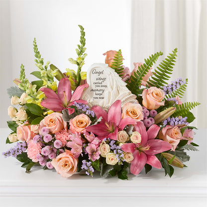 Gentle Light Arrangement –  Blossom Street Florist, Lauderhill FL