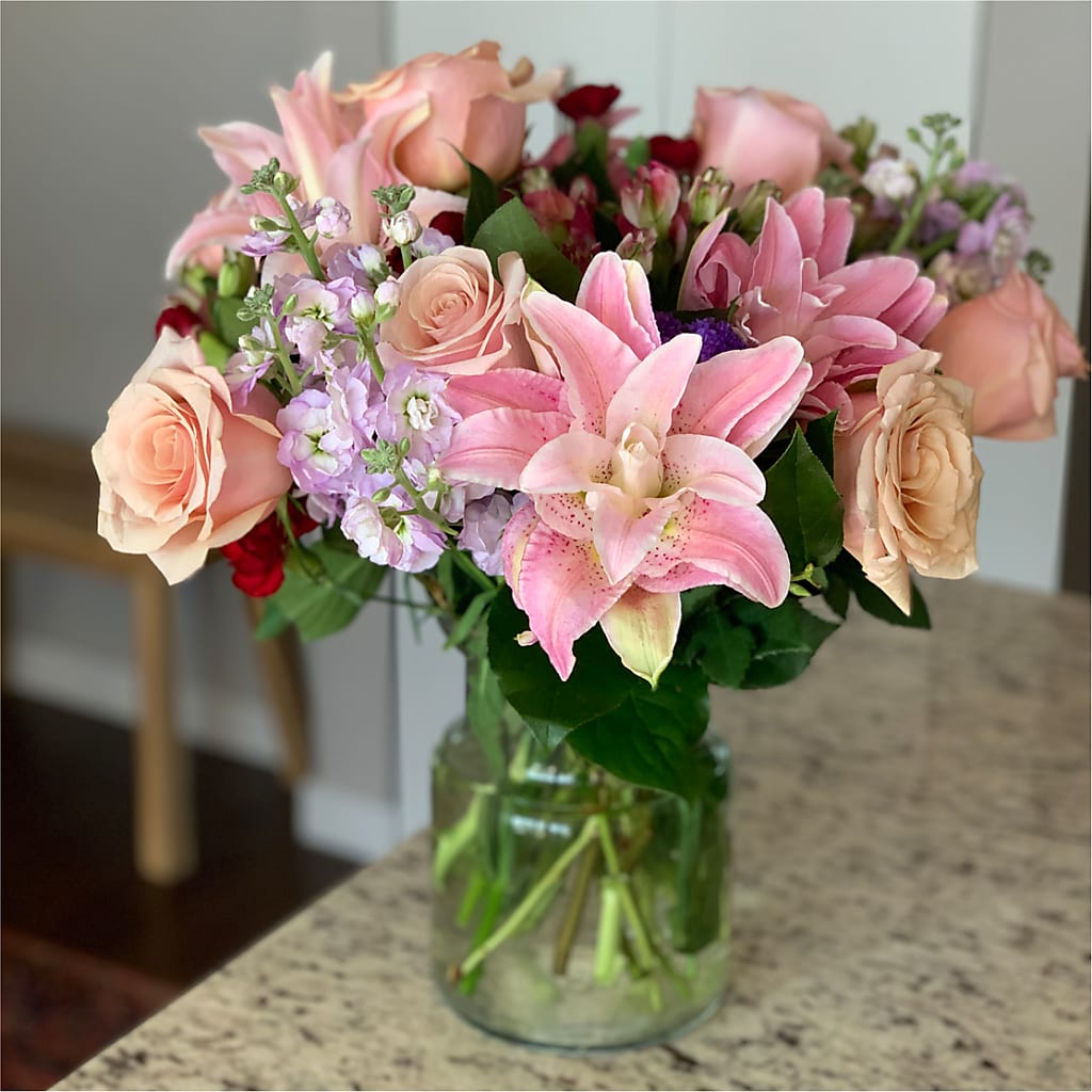 Romantique Bouquet –  Blossom Street Florist, Lauderhill FL