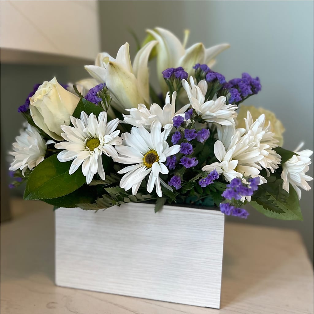 Beyond Blue Box Bouquet –  Blossom Street Florist, Lauderhill FL