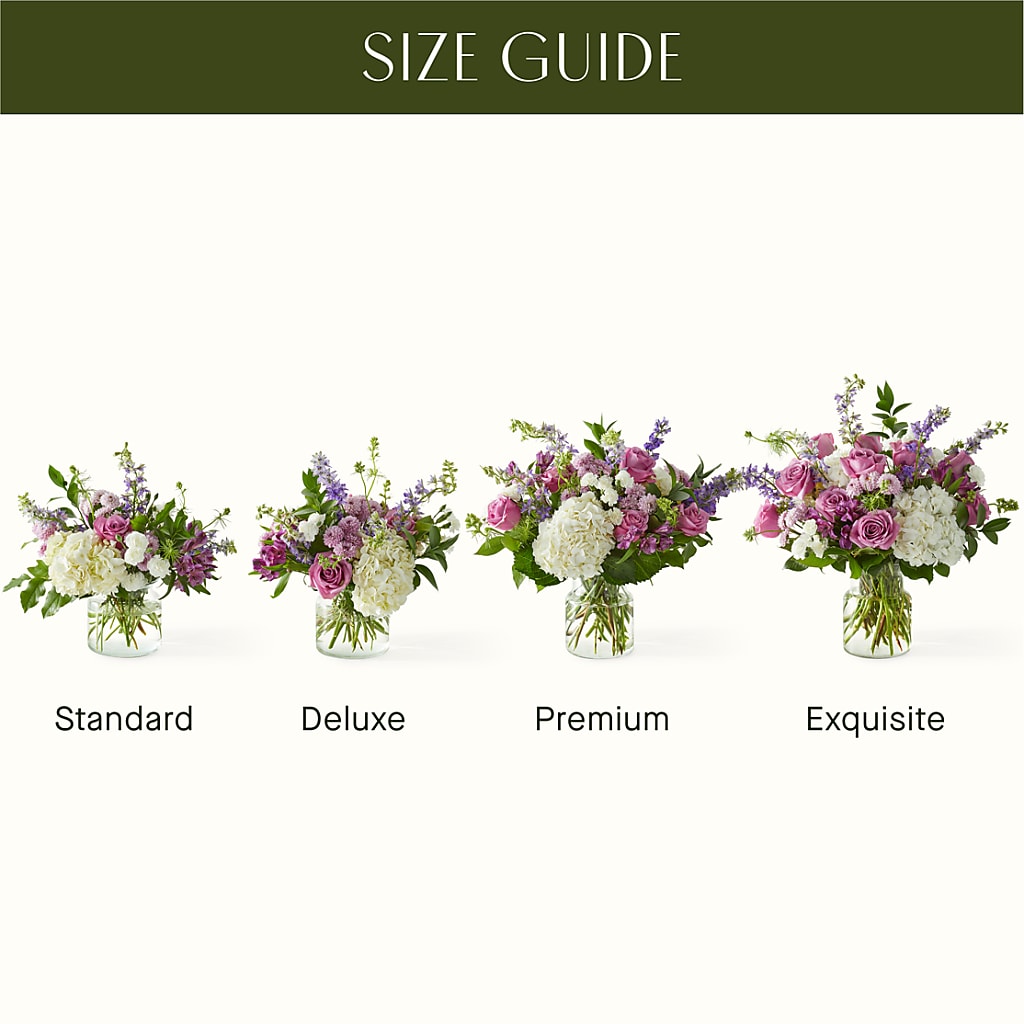 Violet Caress Bouquet –  Blossom Street Florist, Lauderhill FL