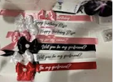 Custom Wrapped Rose Ribbon