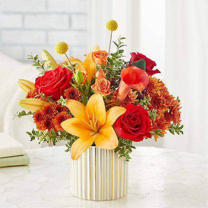 Scarlet Skies Bouquet –  Blossom Street Florist, Lauderhill FL