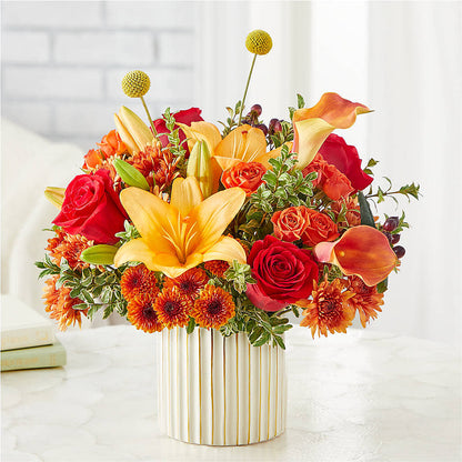 Scarlet Skies Bouquet –  Blossom Street Florist, Lauderhill FL