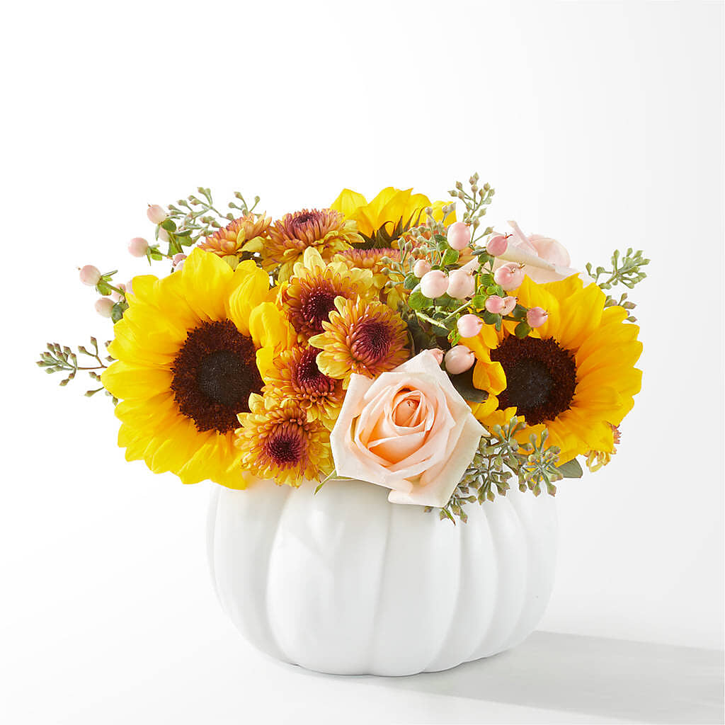Pumpkin to Talk About Bouquet –  Blossom Street Florist, Lauderhill FL