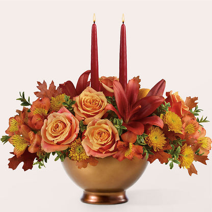 Harvest Table Centerpiece –  Blossom Street Florist, Lauderhill FL