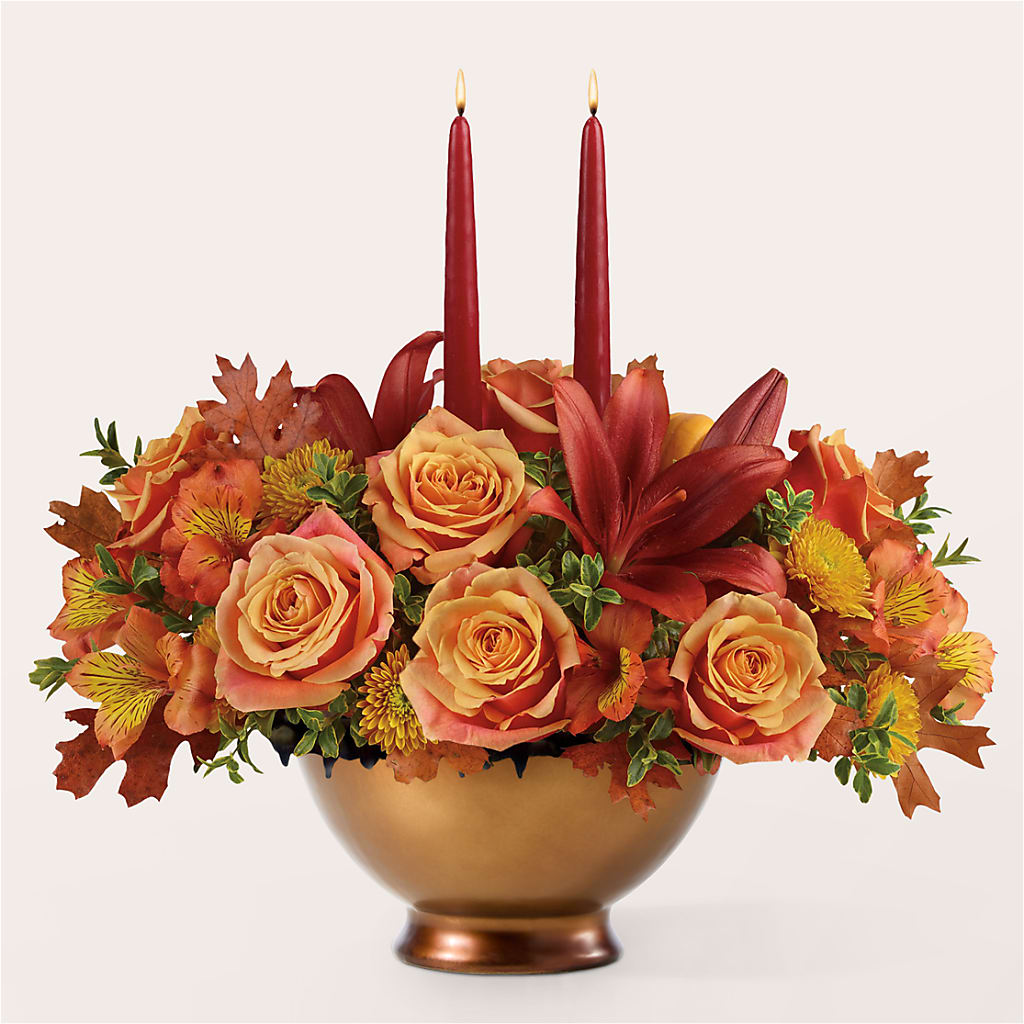 Harvest Table Centerpiece –  Blossom Street Florist, Lauderhill FL