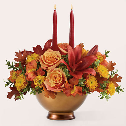Harvest Table Centerpiece –  Blossom Street Florist, Lauderhill FL