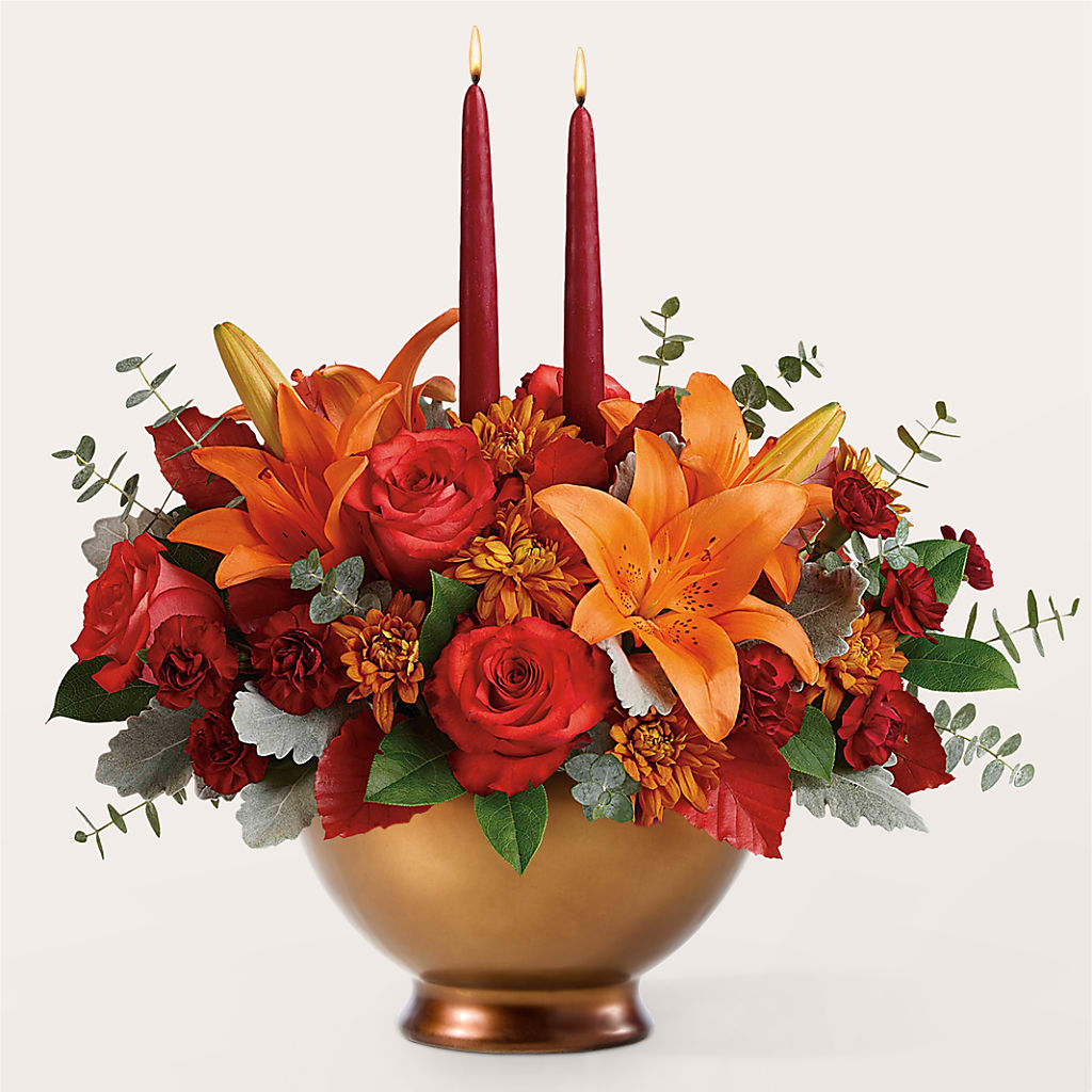 Fruits of Fall Centerpiece –  Blossom Street Florist, Lauderhill FL