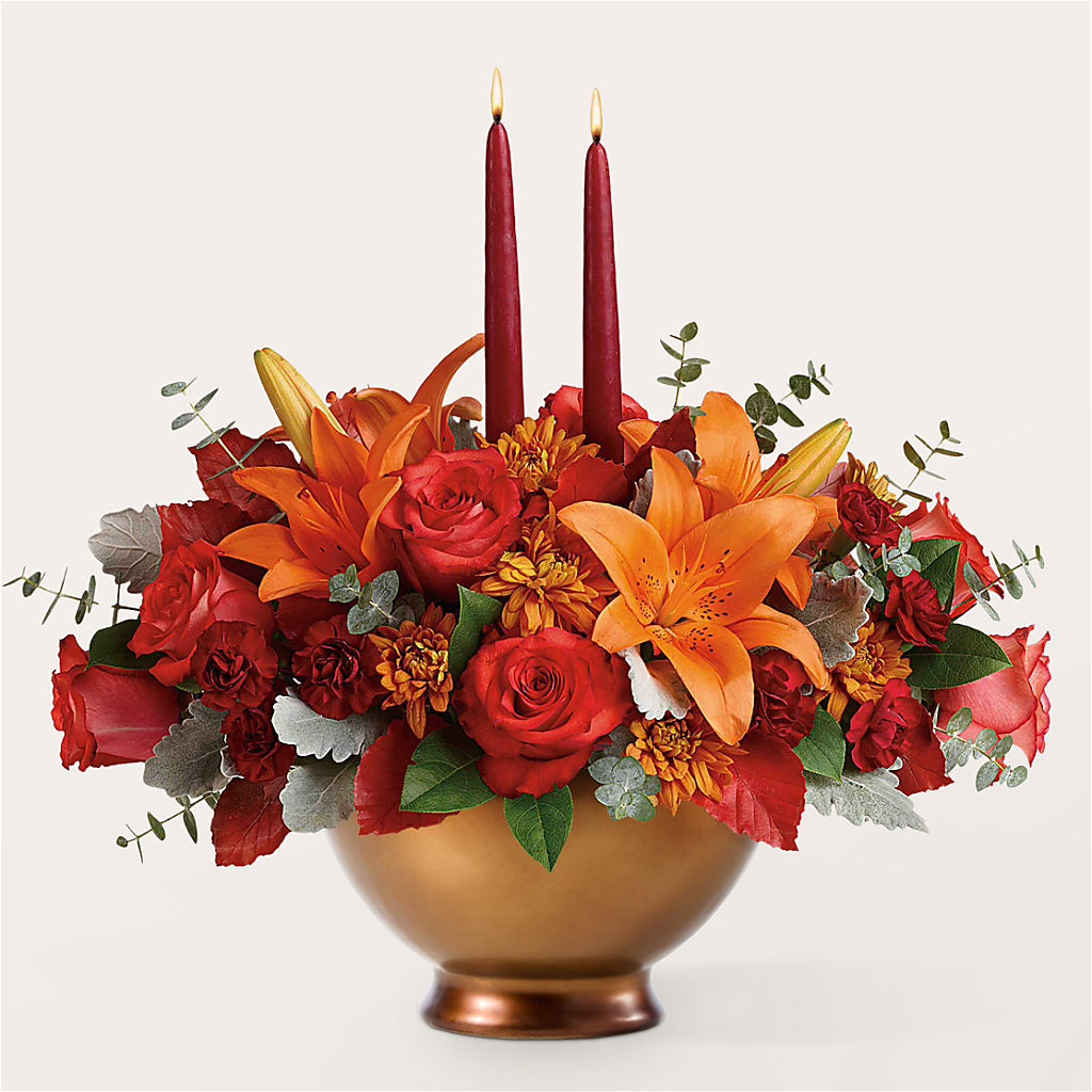Fruits of Fall Centerpiece –  Blossom Street Florist, Lauderhill FL