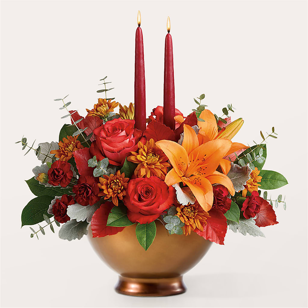 Fruits of Fall Centerpiece –  Blossom Street Florist, Lauderhill FL