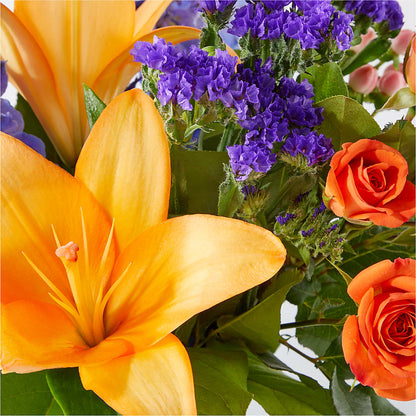 Radiant Citrus Bouquet –  Blossom Street Florist, Lauderhill FL