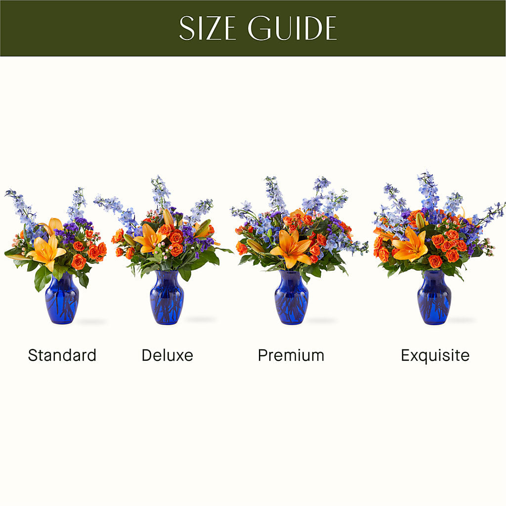 Radiant Citrus Bouquet –  Blossom Street Florist, Lauderhill FL