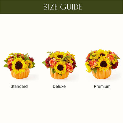 Golden Gourd Pumpkin Bouquet –  Blossom Street Florist, Lauderhill FL
