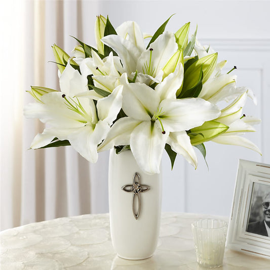 Faithful Blessings Bouquet –  Blossom Street Florist, Lauderhill FL