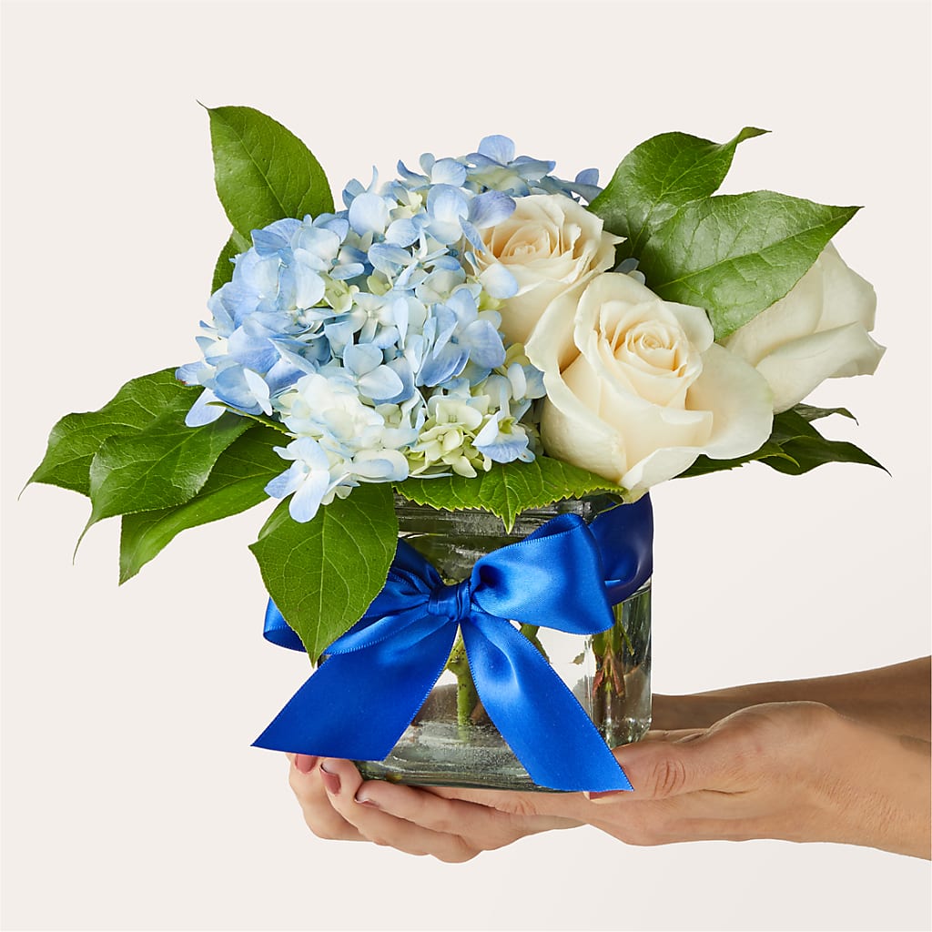 Sky Blue Delight Bouquet –  Blossom Street Florist, Lauderhill FL