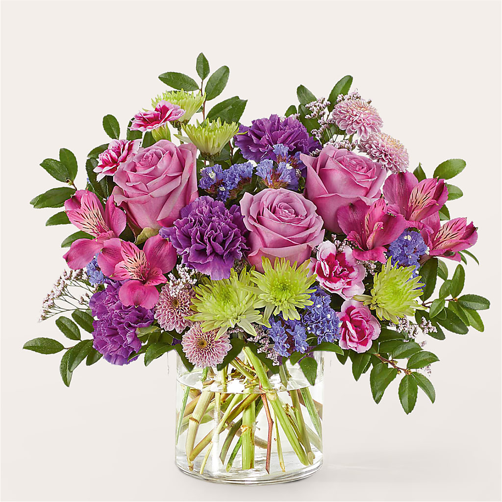 Glass Half Full Bouquet –  Blossom Street Florist, Lauderhill FL