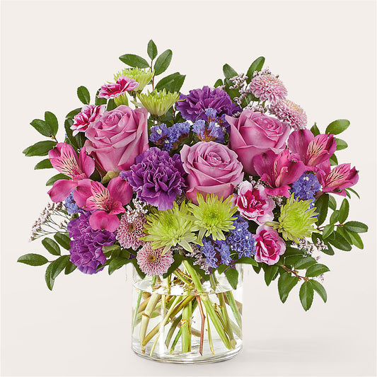 Glass Half Full Bouquet –  Blossom Street Florist, Lauderhill FL