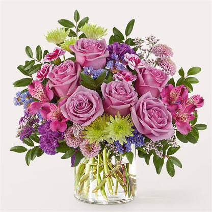 Glass Half Full Bouquet –  Blossom Street Florist, Lauderhill FL