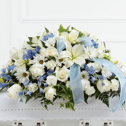 Tender Treasure Casket Spray –  Blossom Street Florist, Lauderhill FL