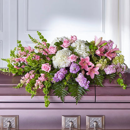 Life's Gratitude Casket Spray –  Blossom Street Florist, Lauderhill FL