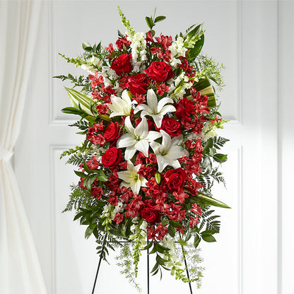 Everlasting Memory Standing Spray –  Blossom Street Florist, Lauderhill FL