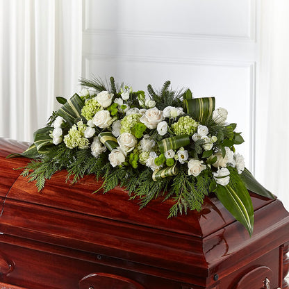 Hopeful Gesture Casket Spray –  Blossom Street Florist, Lauderhill FL