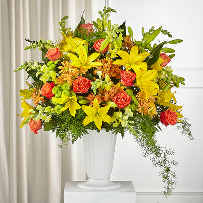 Fall Sentiments Arrangement –  Blossom Street Florist, Lauderhill FL