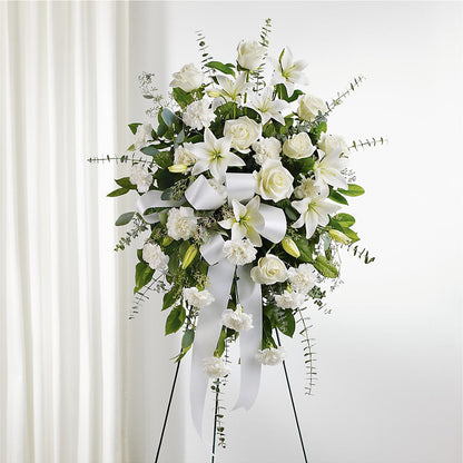 With Care Standing Spray –  Blossom Street Florist, Lauderhill FL