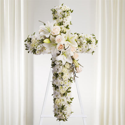 Spiritual Guidance Standing Spray –  Blossom Street Florist, Lauderhill FL
