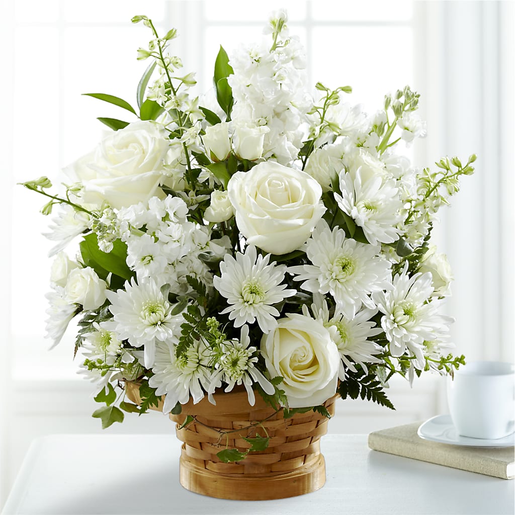 Heartfelt Condolences Arrangement –  Blossom Street Florist, Lauderhill FL