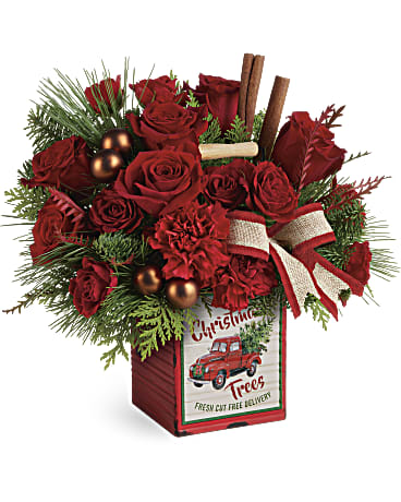 Merry Vintage Christmas Bouquet