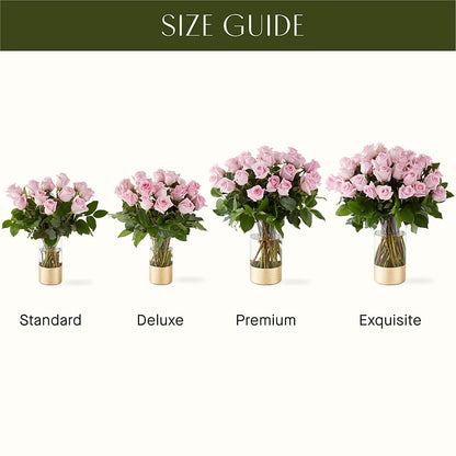 Picture Perfect Pink Rose Bouquet –  Blossom Street Florist, Lauderhill FL